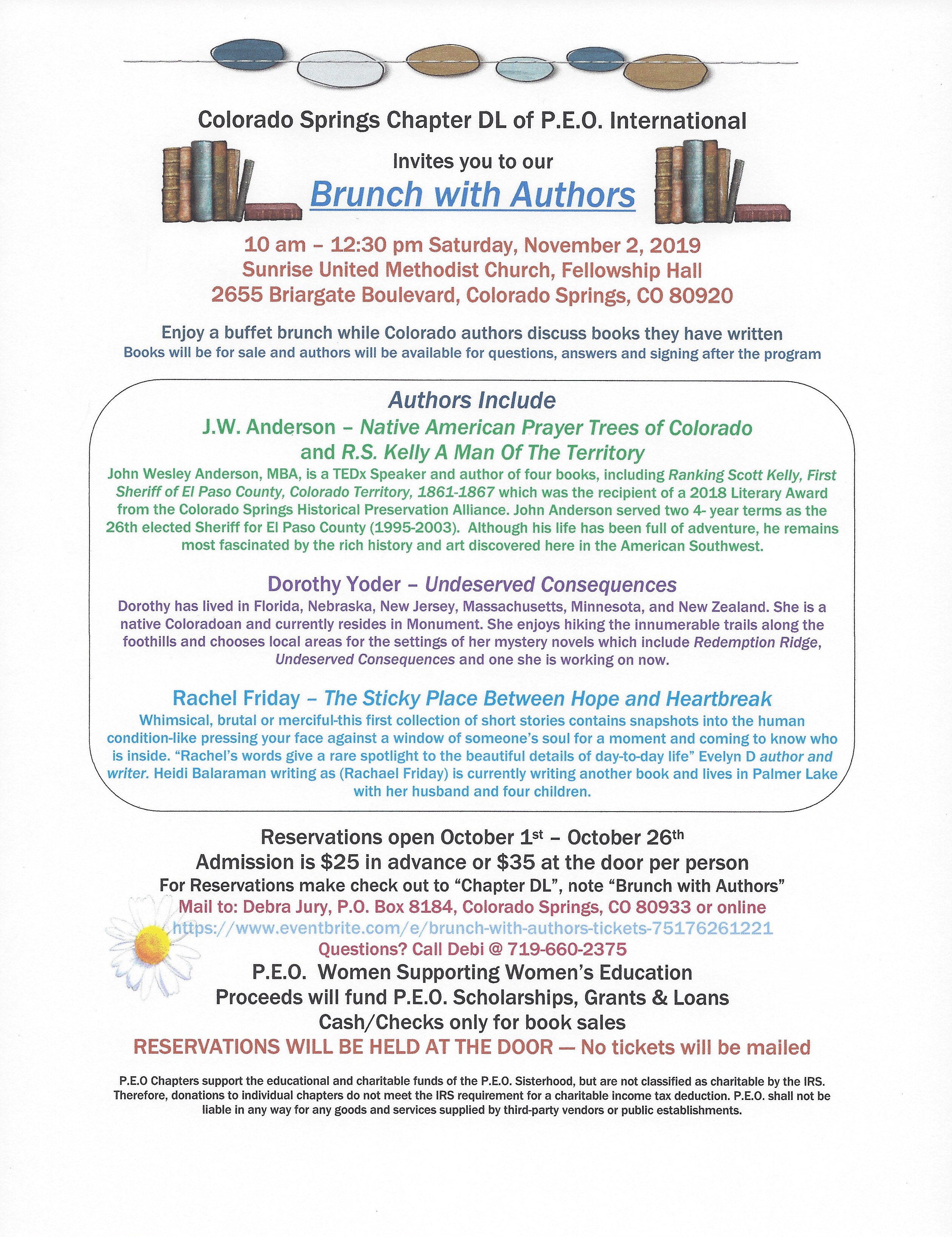 Brunch with Authors Master